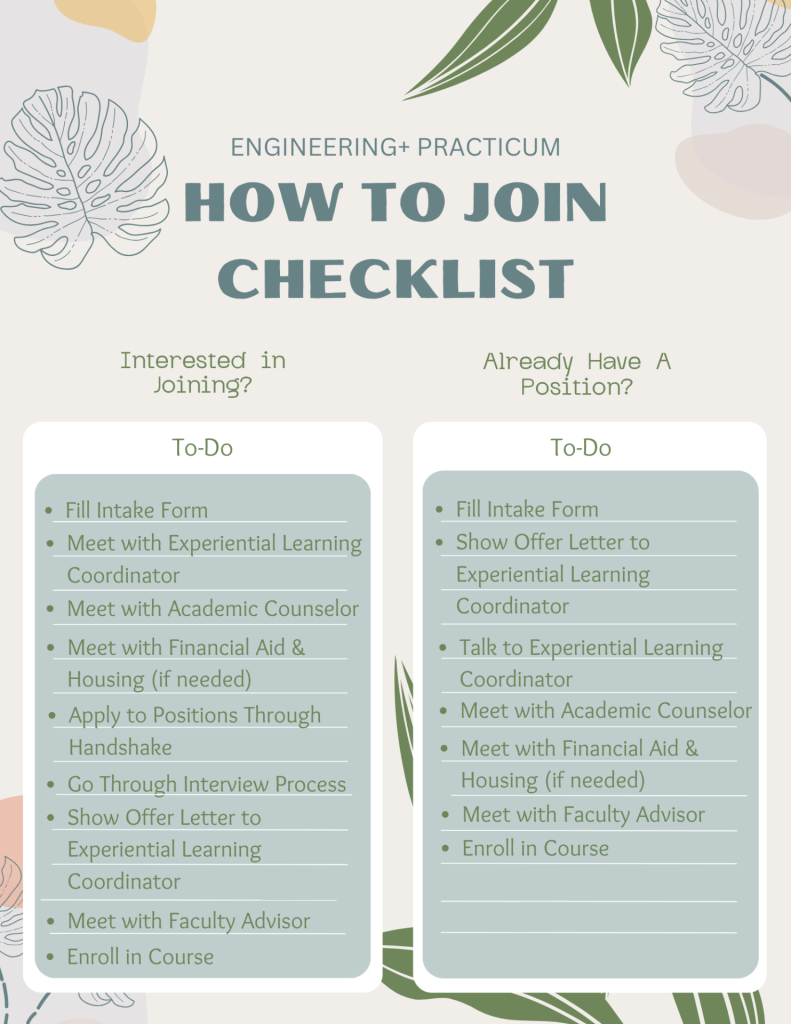 How to join Checklist 